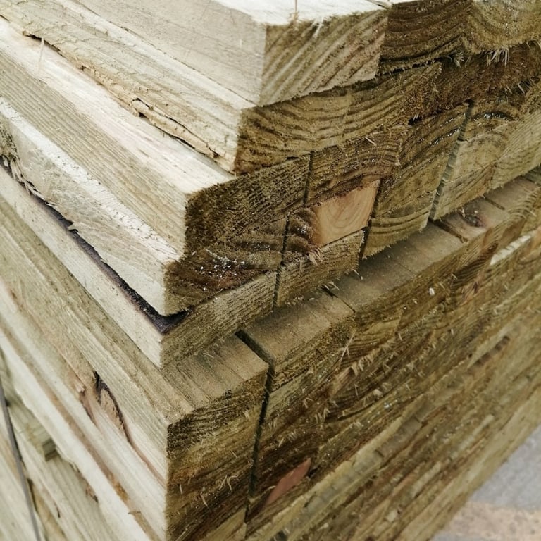 image for TYPE A ROOFING BATTENS 4.8M TREATED GREEN