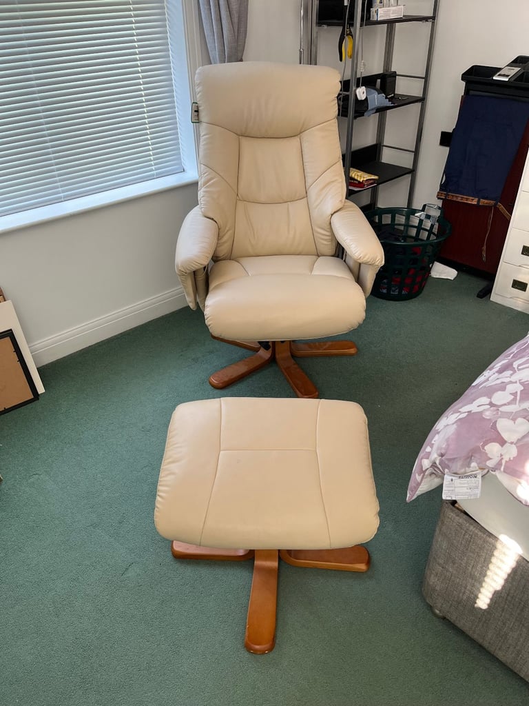 image for recliner and stool