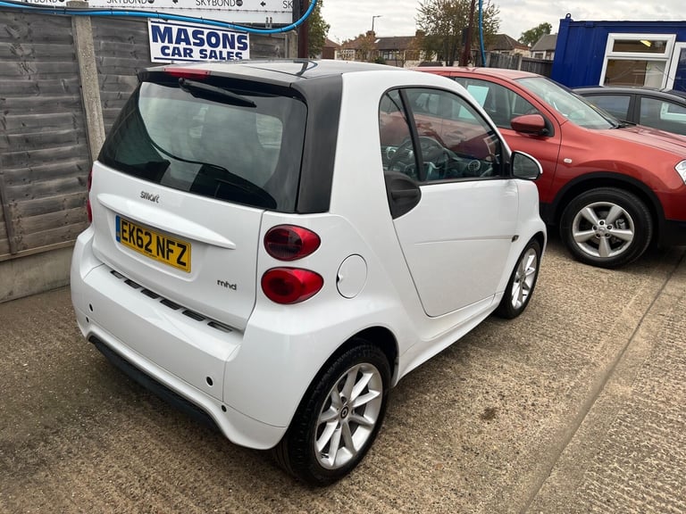 2012 smart fortwo 1.0 MHD Passion SoftTouch Euro 5 (s/s) 2dr COUPE Petrol Automatic