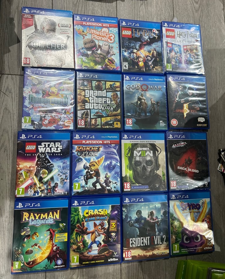 image for Ps4 games (£10 each)