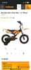 Moto bike 12inch wheel with stabilisers 
