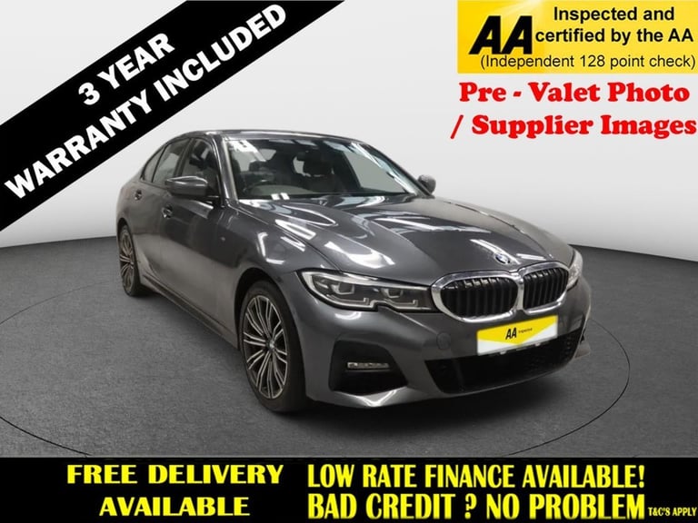 2020 BMW 3 Series 2.0 330e 12kWh M Sport Saloon 4dr Petrol Plug-in Hybrid Auto Euro 6 (s/s) ( Sal...