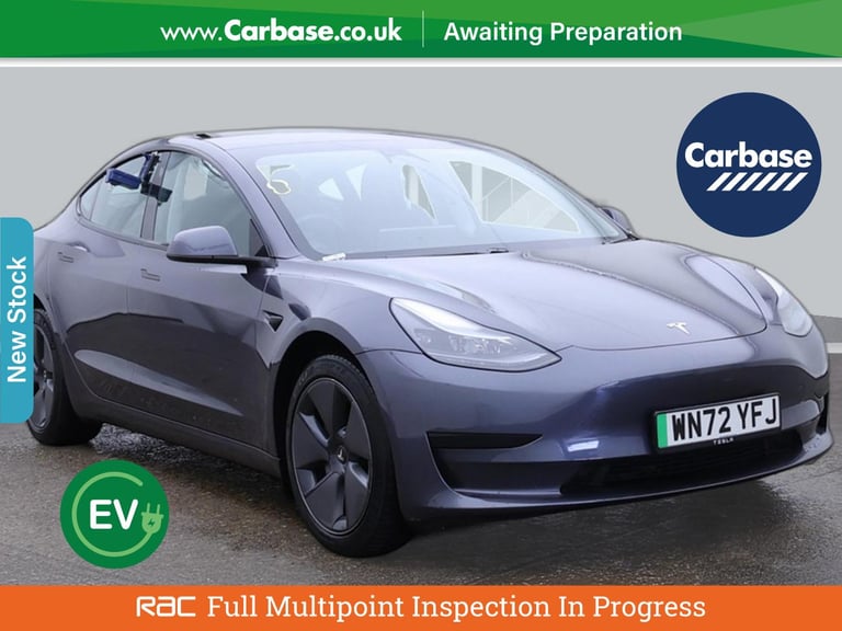 image for 2022 Tesla Model 3 Saloon 4dr Electric Auto RWD (241 bhp) Saloon Automatic