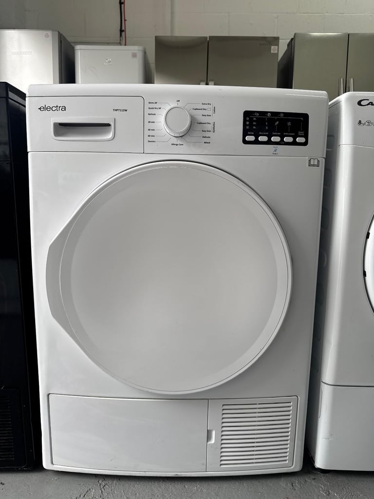 image for Electra 7kg Heat Pump Tumble Dryer – White – Free Delivery Within 24hr