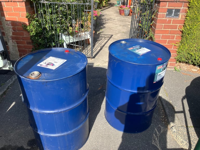 Soon be bonfire night , lge steel burning bins 