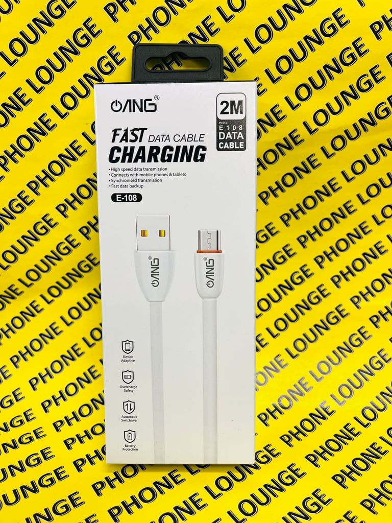 image for ANG Fast Charging Long Micro USB Cable 2m