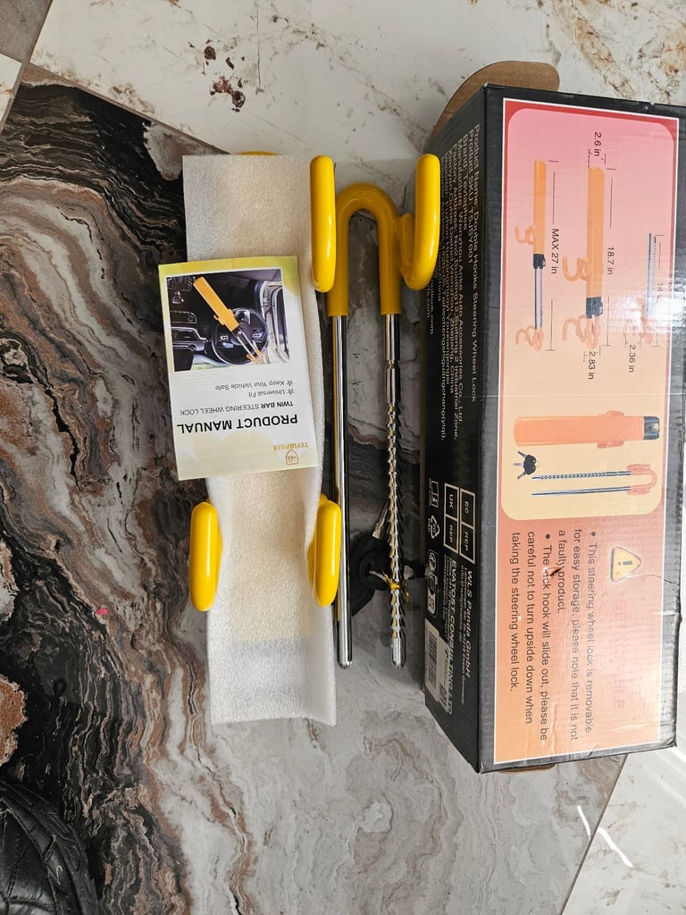 Car steering wheel lock 