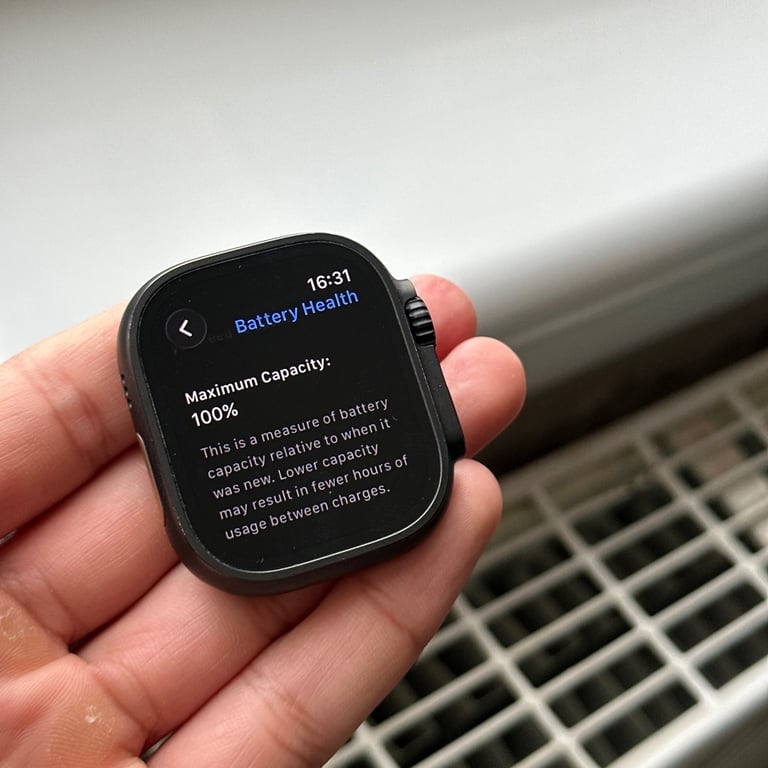 Apple Watch Ultra 2 black titanium 100% 🔋