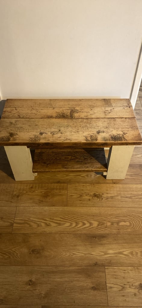 image for Solid wooden coffee table 