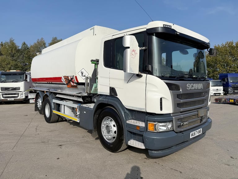2017 SCANIA P320 20,000 LITRE FUEL TANKER 