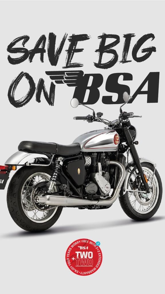 BSA Gold Star 650cc Classic Motorcycle Insignia Red - All Colours Available