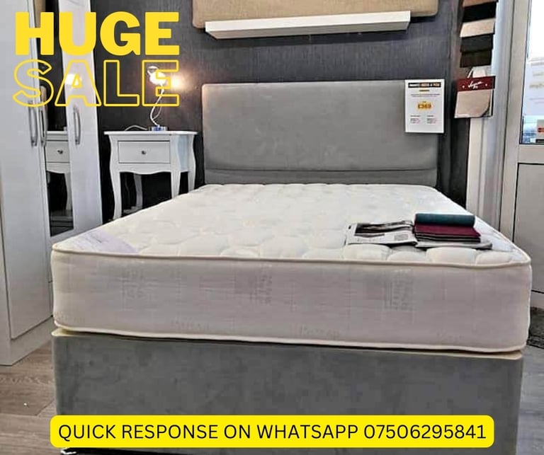 STRONG DOUBLE SIZE BED SINGLE SIZE BED SMALL DOUBLE BED FOR SALE WITH