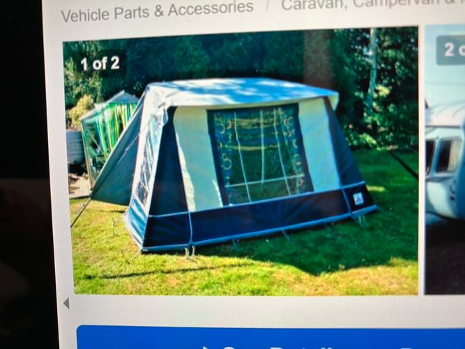 image for Campervan driveaway free standing awning