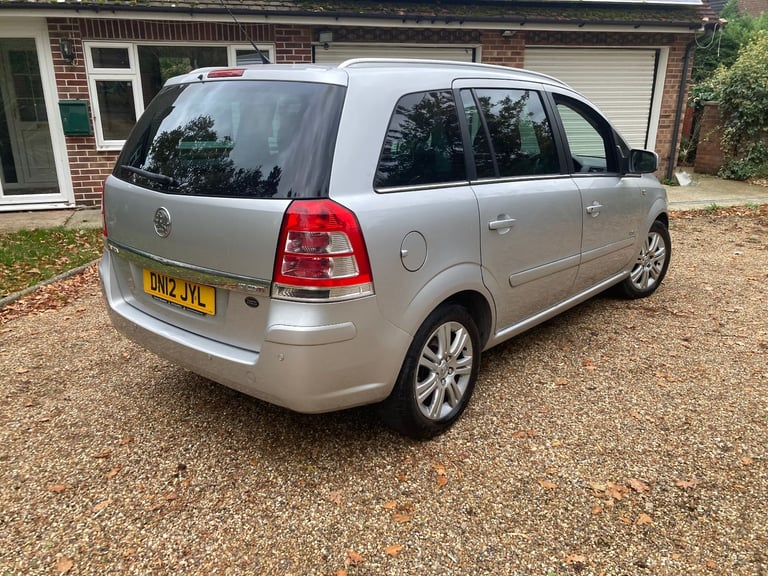 2012 VAUXHALL ZAFIRA 1. 7 CDTI DIESEL 7 SEATER, MPV. LONG MOT. CHEAP TAX.