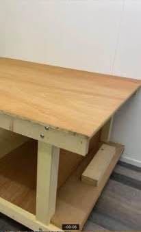 Bespoke Wooden Pattern Cutting Table