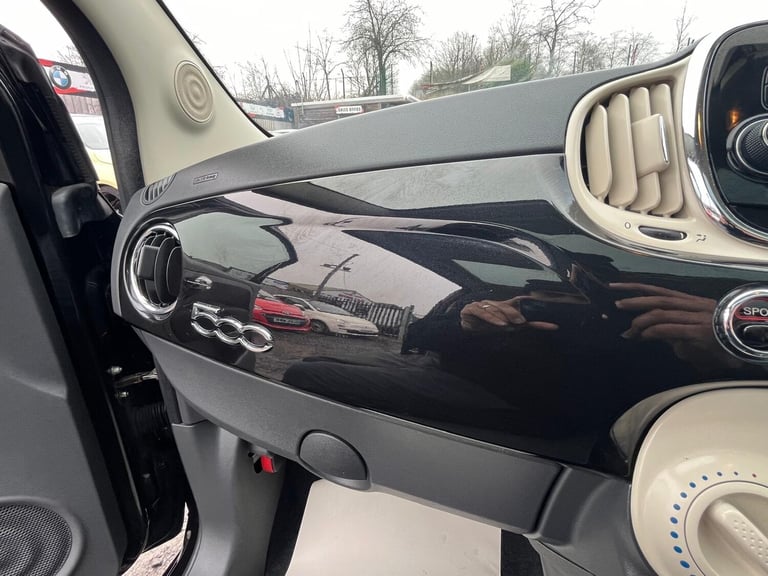 2016 Fiat 500 0.9 TwinAir 105 Lounge 3dr HATCHBACK Petrol Manual