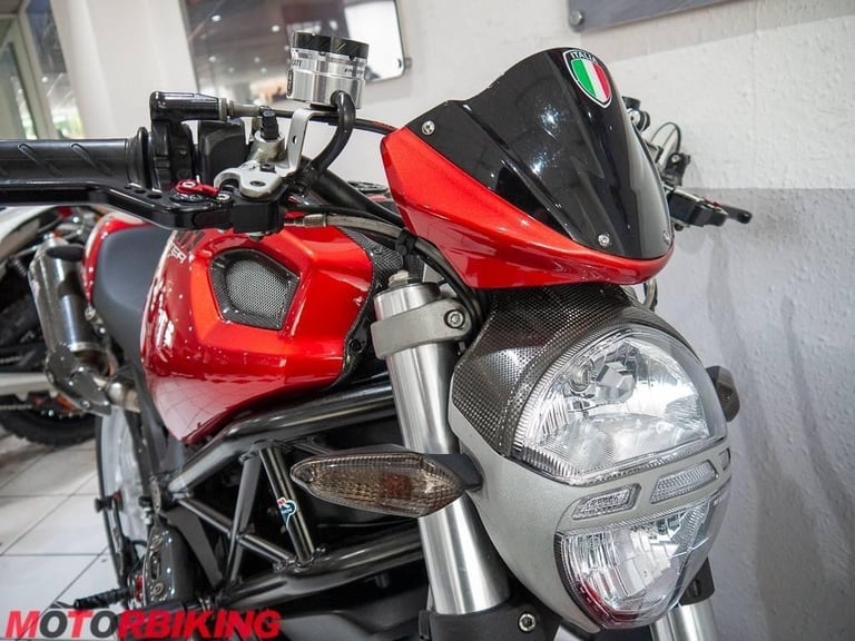 2009 (09) Ducati Monster 1100 - Rare Bordeaux red and loaded with extras!!