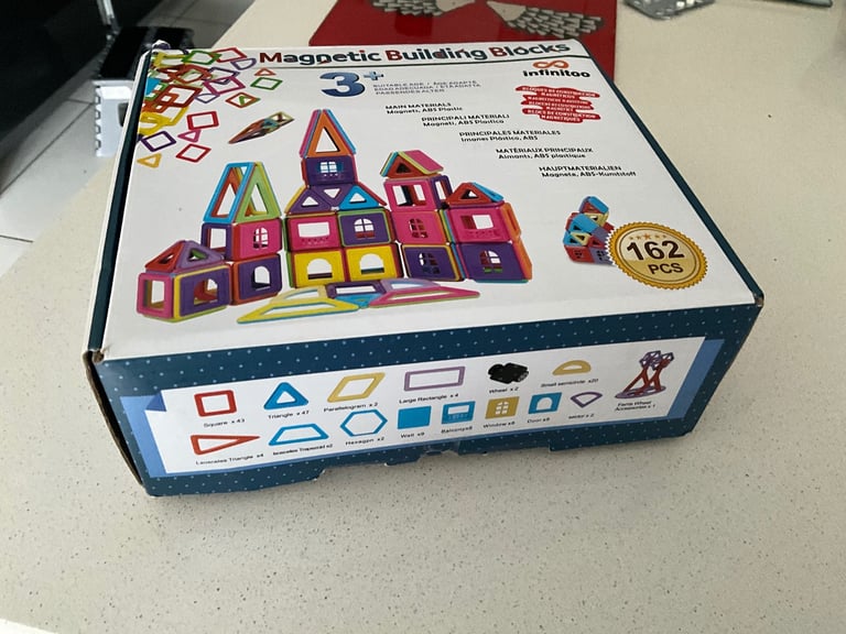 image for Magnetic building blocks for 3+ by Infinito