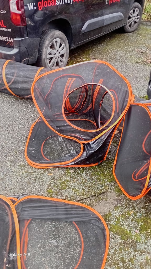 Dog cat play tunnels 