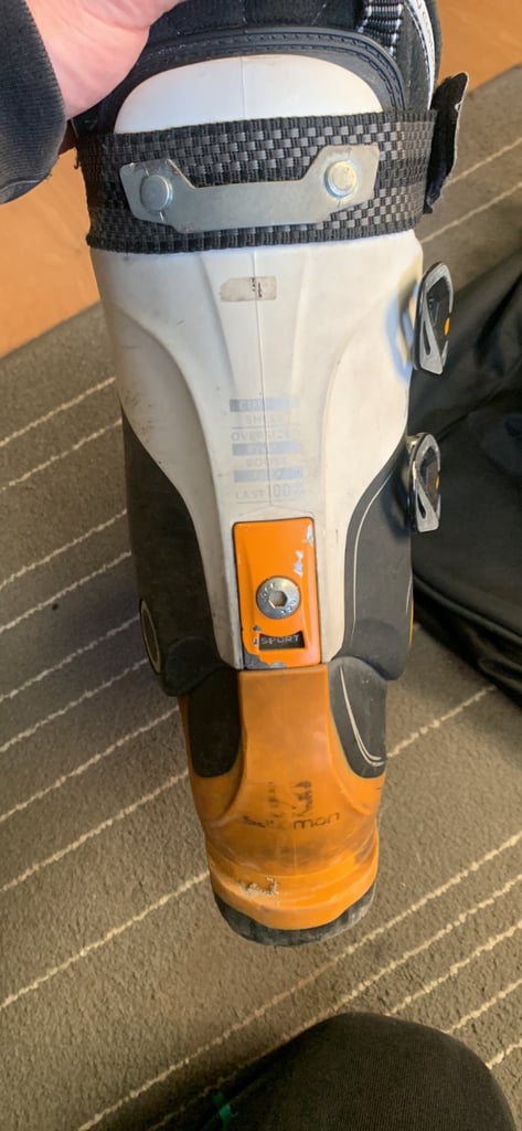 Salomon Ski boots & boot bag