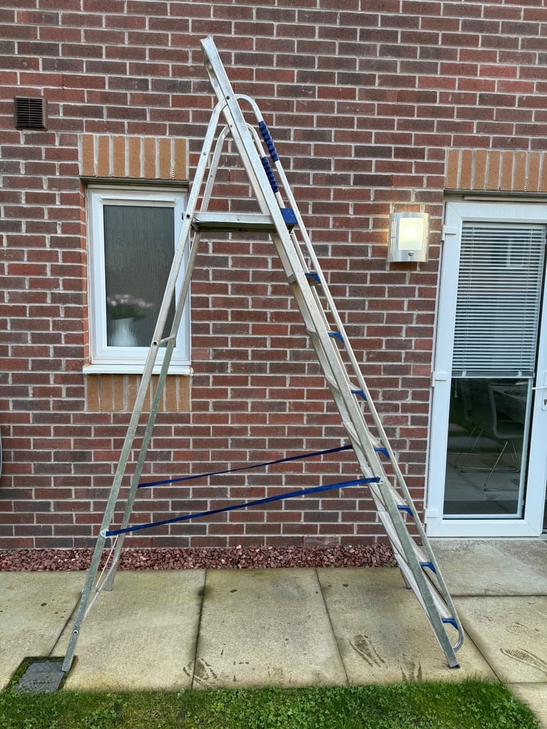 8 Step Aluminium Ladders