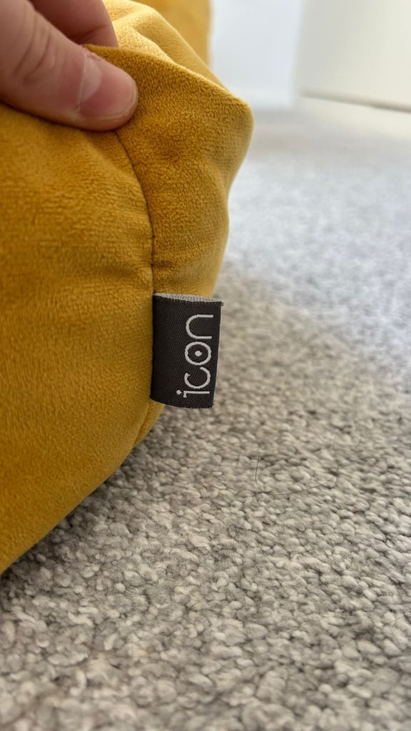 Bean bag and foot stool