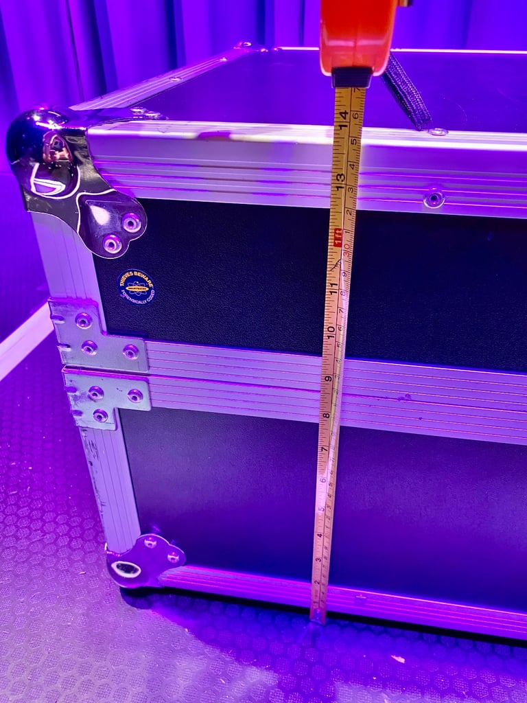 Citronic CASE 8:2 - 19" Combo Flightcase 2U+ 8U
