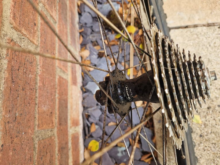 Mavic 717 rims on hope xc hubs