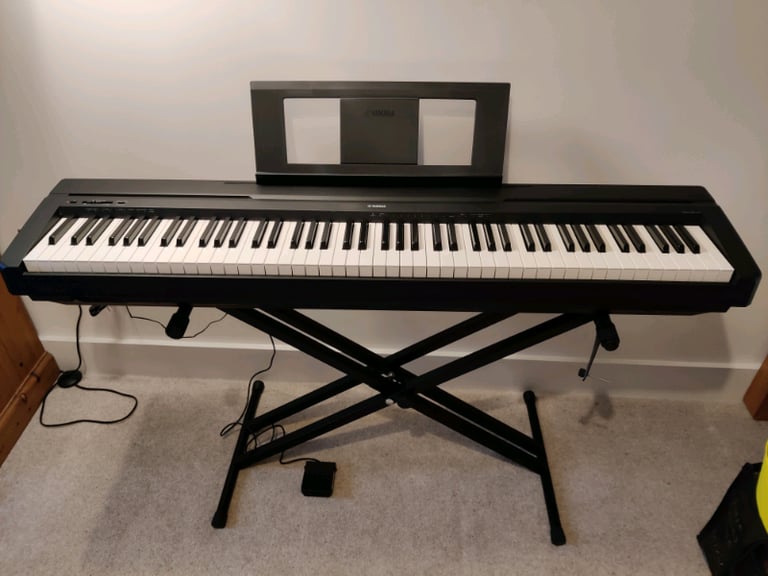 Yamaha P-45 weighted-key digital piano (88 keys) | in Kilburn, London |  Gumtree