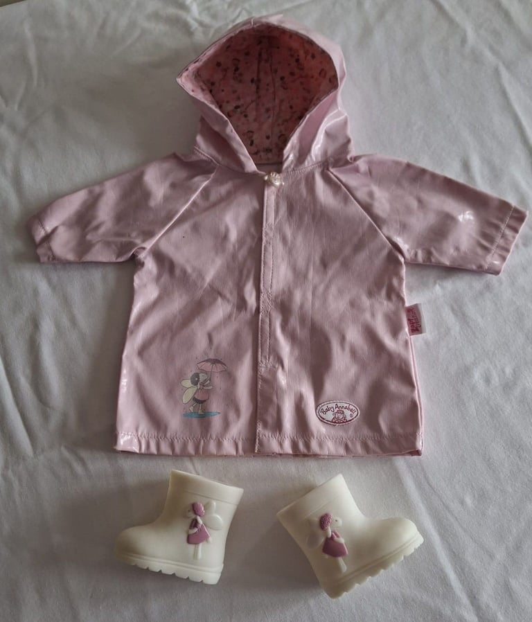 Baby Annabell wooden wardrobe