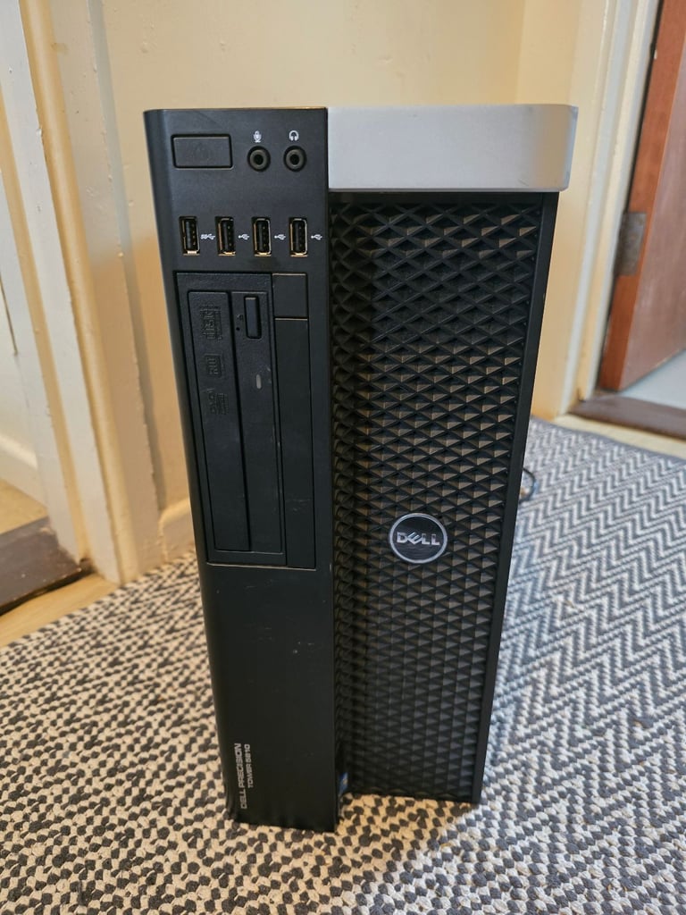 Dell Precision Tower 5810, Intel Xeon Quad Core, 32GB RAM DDR4, GTX 970 4GB, SSD, HDD, Windows 11