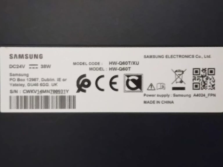 55" TV + Soundbar Buyer collects