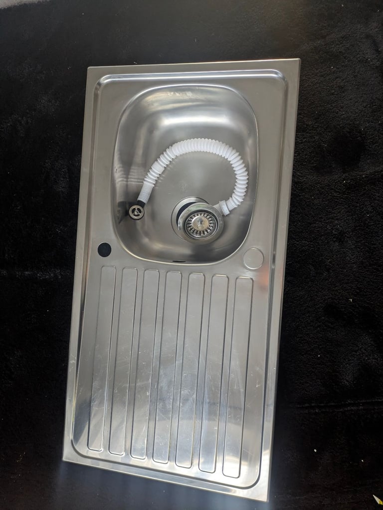 image for Stainless steel kitchen sink 