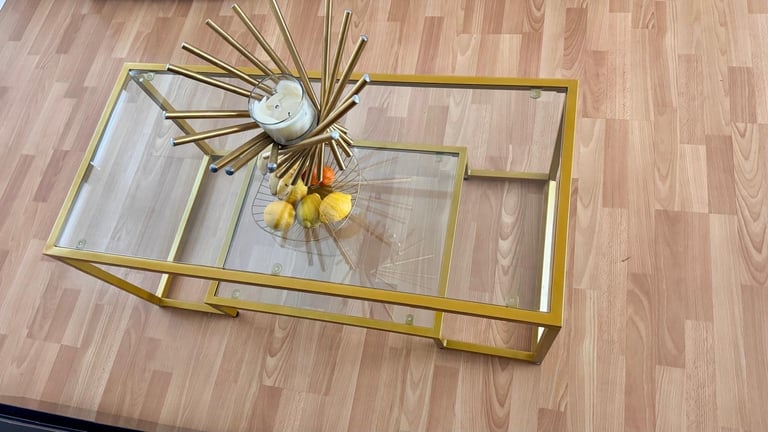 image for Gold coffee table