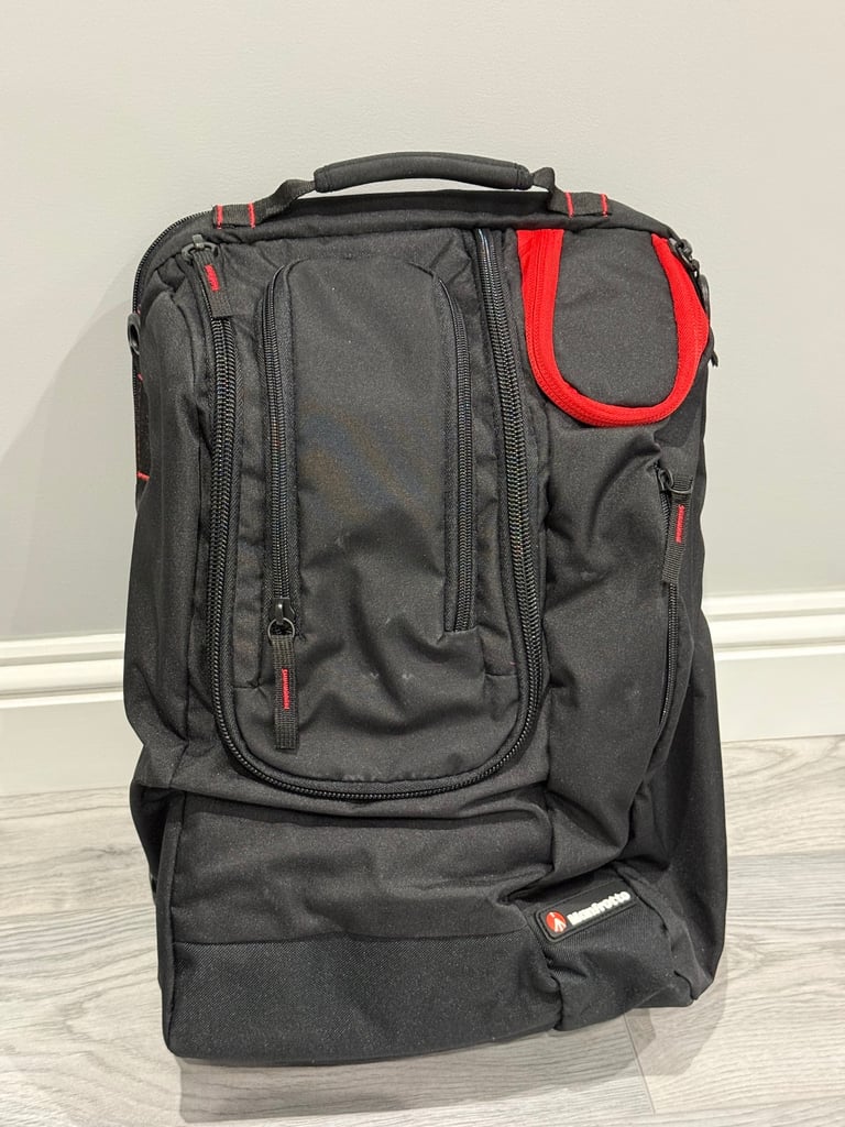 Manfrotto tripod and case