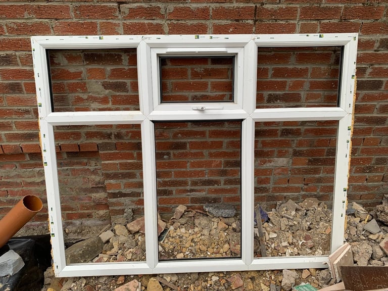 image for UPVC White Window frame