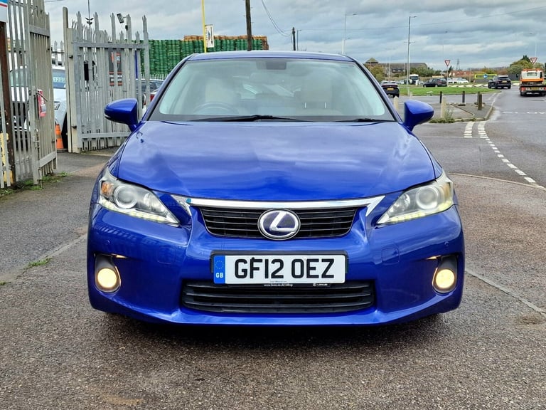 2012 Lexus CT 200h 1.8 SE-L 5dr CVT Auto HATCHBACK Petrol/Electric Hybrid Automatic