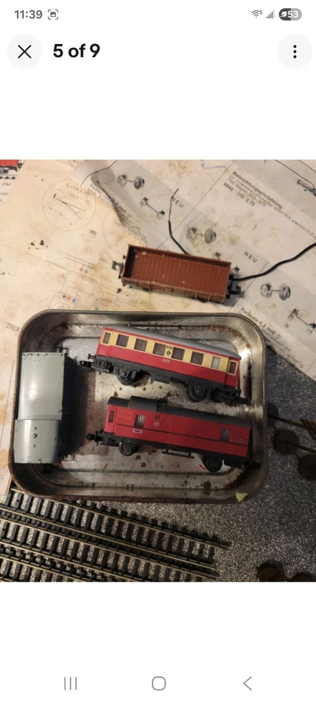 Minitrix Guterwagen Mini Train set