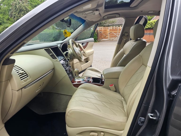 INFINITI FX 3.0d S AUTO FULL HISTORY 126K HEATED COOL SEATS A/C CRUISE SAT NAV  