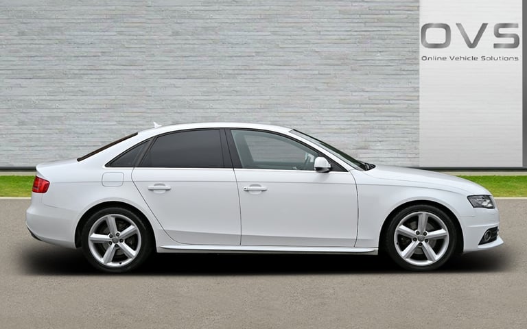 AUDI A4 S LINE 2.0 TDI DIESEL AUTO 5DR SALOON 2009 [59] WHITE