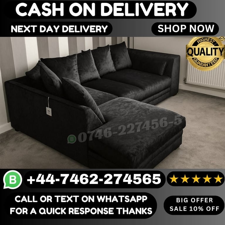 Top Quality Sofas Sale – Fast Delivery & Unbeatable Comfort!