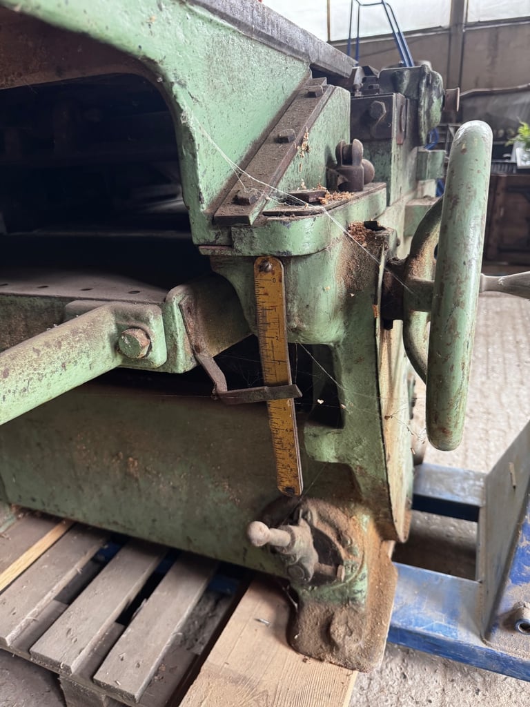 Wadkin 2ft planer thicknesser, 3 phase, WIDE 