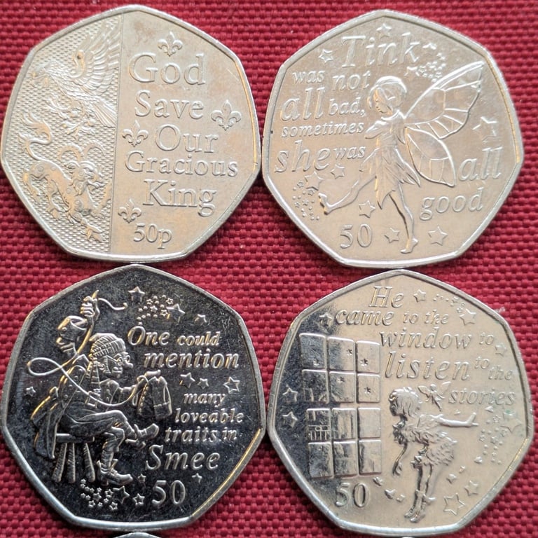 £2.50 each Lovely 50p ISLE of MAN #2 coins