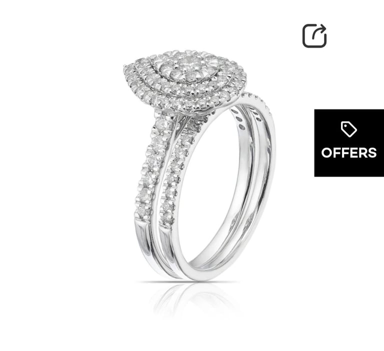 Engagement ring/Wedding ring set