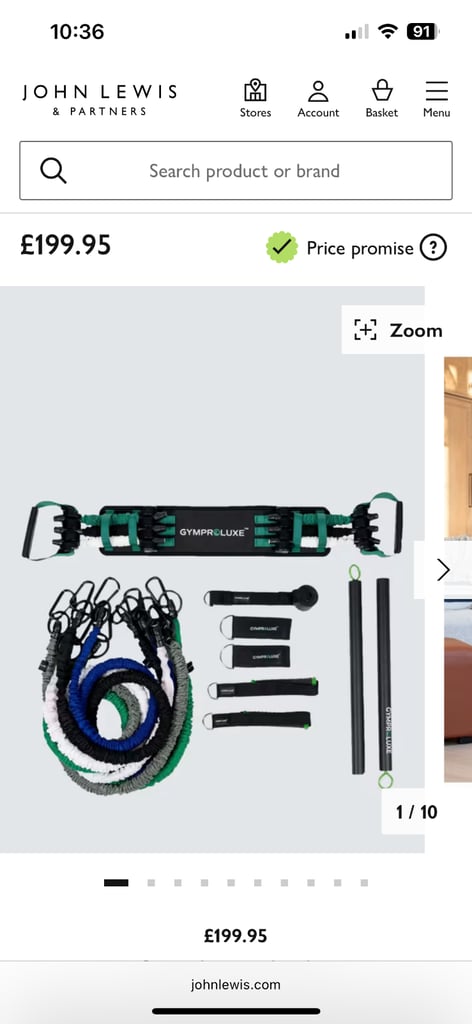 image for Gymproluxe all in one portable gym