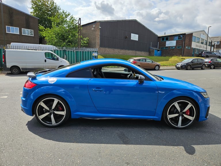 2021 AUDI TT 50 TFSI 320 Quattro TTS Vorsprung S Tronic Blue Damaged Repaired
