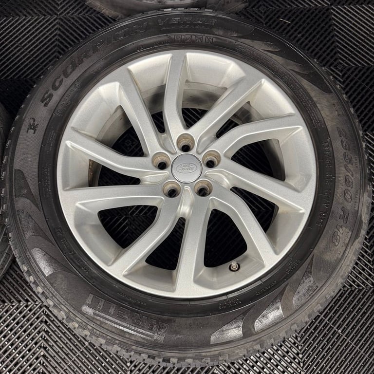 18'' GENUINE RANGE ROVER EVOQUE DISCOVERY SPORT FREELANDER 2 LAND WHEELS TYRES ALLOYS