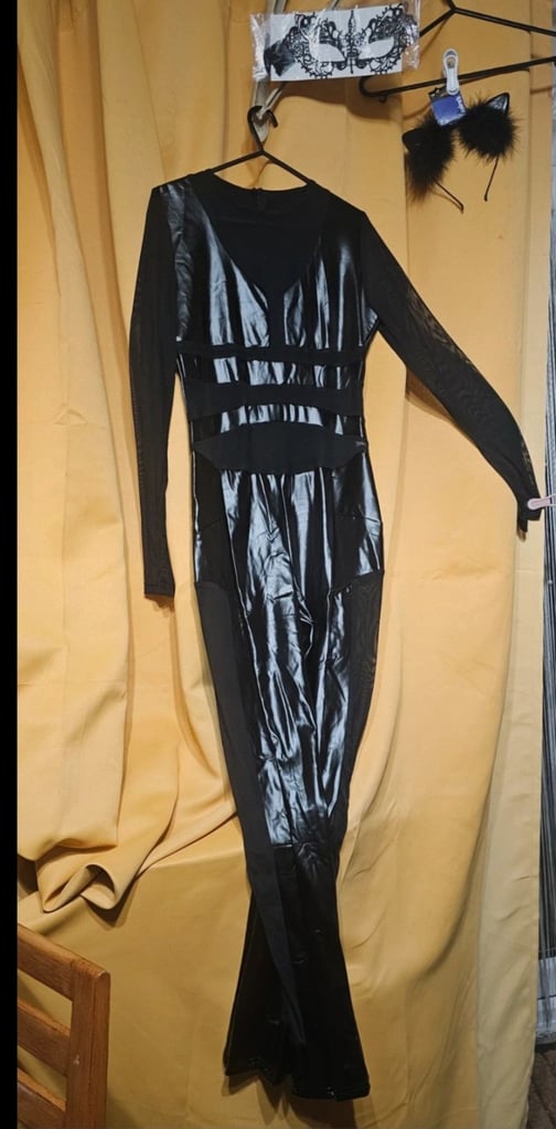 Cat women costume and accessories 