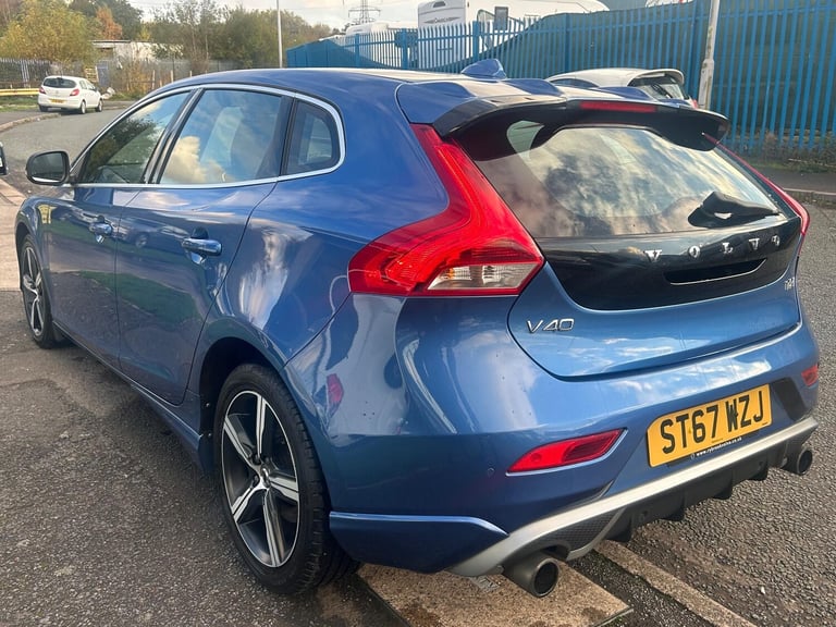 2018 Volvo V40 2.0 T2 R-Design Nav Plus Euro 6 (s/s) 5dr HATCHBACK Petrol Manual