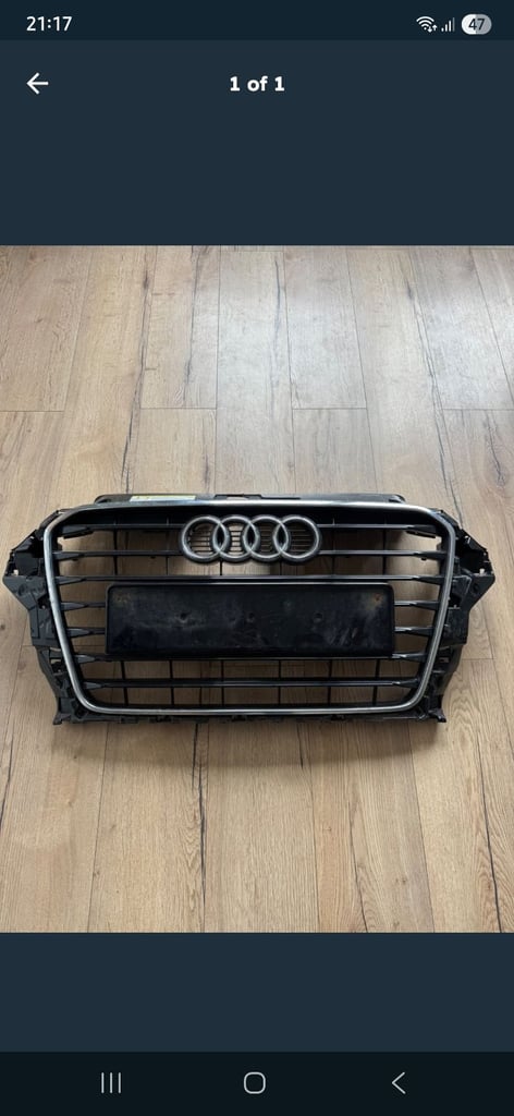 Audi a3 8v 2016 pre facelift grill 